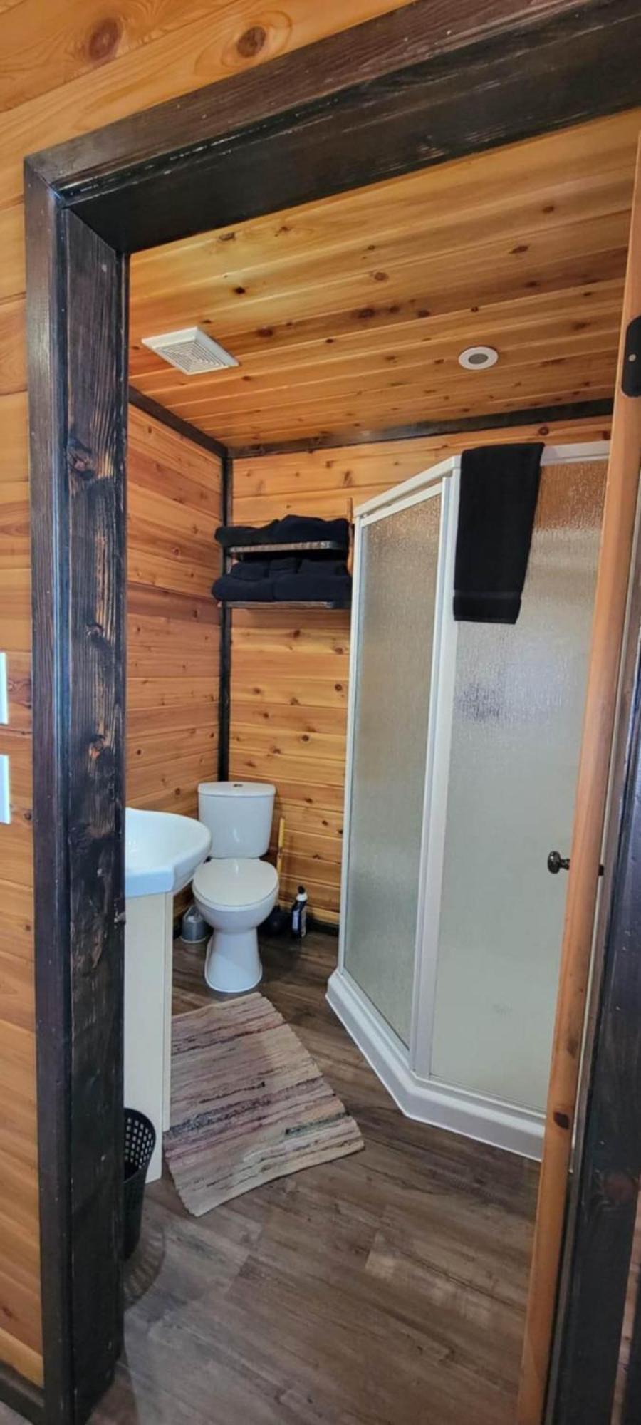 Bone Creek Wilderness Retreat Hotel Blue River Bagian luar foto